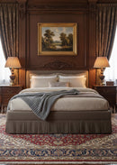 Hospitality furniture - Box Pleated Bed - www.oroatrade.com
