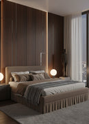 Hospitality furniture - Box Pleated Bed - www.oroatrade.com