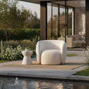 Hospitality furniture - Curved Back Outdoor Accent Chair - www.oroatrade.com