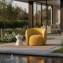 Hospitality furniture - Curved Back Outdoor Accent Chair - www.oroatrade.com