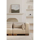 Beige Corner Chair | Novi Living June