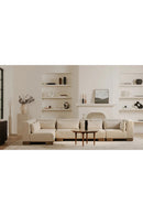 Hospitality furniture - Cream Fabric Slipper Chair - www.oroatrade.com