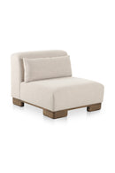 Hospitality furniture - Cream Fabric Slipper Chair - www.oroatrade.com