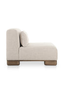 Hospitality furniture - Cream Fabric Slipper Chair - www.oroatrade.com