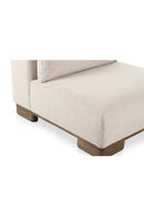 Hospitality furniture - Cream Fabric Slipper Chair - www.oroatrade.com