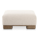 Beige Fabric Ottoman | Novi Living June