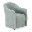 Barrel-Inspired Rolling Dining Chair | Novi Living Drava