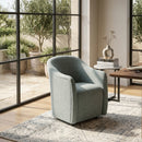 Barrel-Inspired Rolling Dining Chair | Novi Living Drava