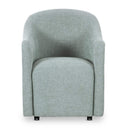 Barrel-Inspired Rolling Dining Chair | Novi Living Drava
