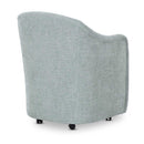 Barrel-Inspired Rolling Dining Chair | Novi Living Drava