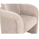 Curved Frame Rolling Dining Chair | Novi Living Mesto