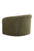 Velvet Rolled-Arm Lounge Chair | Novi Living Thora | Oroatrade.com