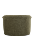 Velvet Rolled-Arm Lounge Chair | Novi Living Thora | Oroatrade.com