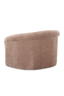 Velvet Rolled-Arm Lounge Chair | Novi Living Thora | Oroatrade.com