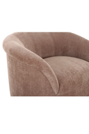 Velvet Rolled-Arm Lounge Chair | Novi Living Thora | Oroatrade.com