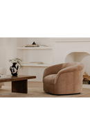 Velvet Rolled-Arm Lounge Chair | Novi Living Thora | Oroatrade.com