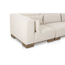 Beige L-Shaped Modular Sofa | Novi Living June
