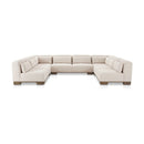 Beige U-Shaped Modular Sofa | Novi Living June