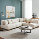 Beige Corner Modular Sofa | Novi Living June