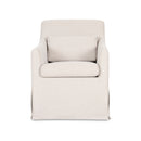 Hospitality furniture - Beige Slipcover Dining Chair - www.oroatrade.com