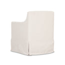 Hospitality furniture - Beige Slipcover Dining Chair - www.oroatrade.com