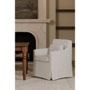 Hospitality furniture - Beige Slipcover Dining Chair - www.oroatrade.com