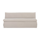 Beige Dining Bench Slipcover | Novi Living Fable