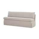 Beige Dining Bench Slipcover | Novi Living Fable