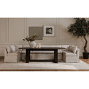 Beige Dining Bench Slipcover | Novi Living Fable
