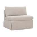 Beige Dining Chair and Half Slipcover | Novi Living Fable