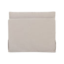 Beige Dining Chair and Half Slipcover | Novi Living Fable