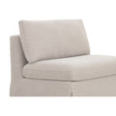 Beige Dining Chair and Half Slipcover | Novi Living Fable