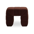 Wide Channel Detail Stool | Novi Living Verity