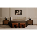 Wide Channel Detail Stool | Novi Living Verity