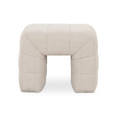 Wide Channel Detail Stool | Novi Living Verity