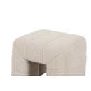 Wide Channel Detail Stool | Novi Living Verity