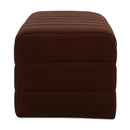 Brown Upholstered Bench | Novi Living Verity