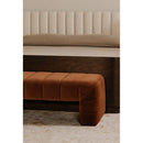 Brown Upholstered Bench | Novi Living Verity