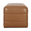 Brown Upholstered Bench | Novi Living Verity