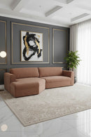 Hospitality furniture - Weave Fabric Sectional Sofa - www.oroatrade.com