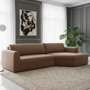 Hospitality furniture - Weave Fabric Sectional Sofa - www.oroatrade.com