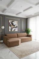 Hospitality furniture - Weave Fabric Sectional Sofa - www.oroatrade.com