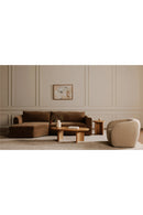 Hospitality furniture - Weave Fabric Sectional Sofa - www.oroatrade.com