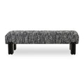Textured Fabric Bench | Novi Living Priya