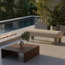 Textured Fabric Bench | Novi Living Priya