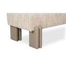 Textured Fabric Bench | Novi Living Priya
