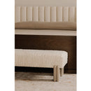 Textured Fabric Bench | Novi Living Priya