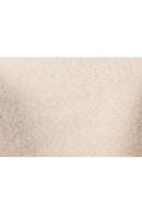 Cream Fur Lounge Chair | Novi Living Devlin | Oroa.com