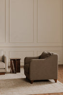 Hospitality furniture - Textured Boucle Accent Chair - www.oroatrade.com