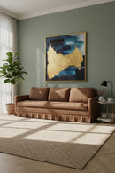 Hospitality furniture - Pleated Skirt Fabric Sofa - www.oroatrade.com